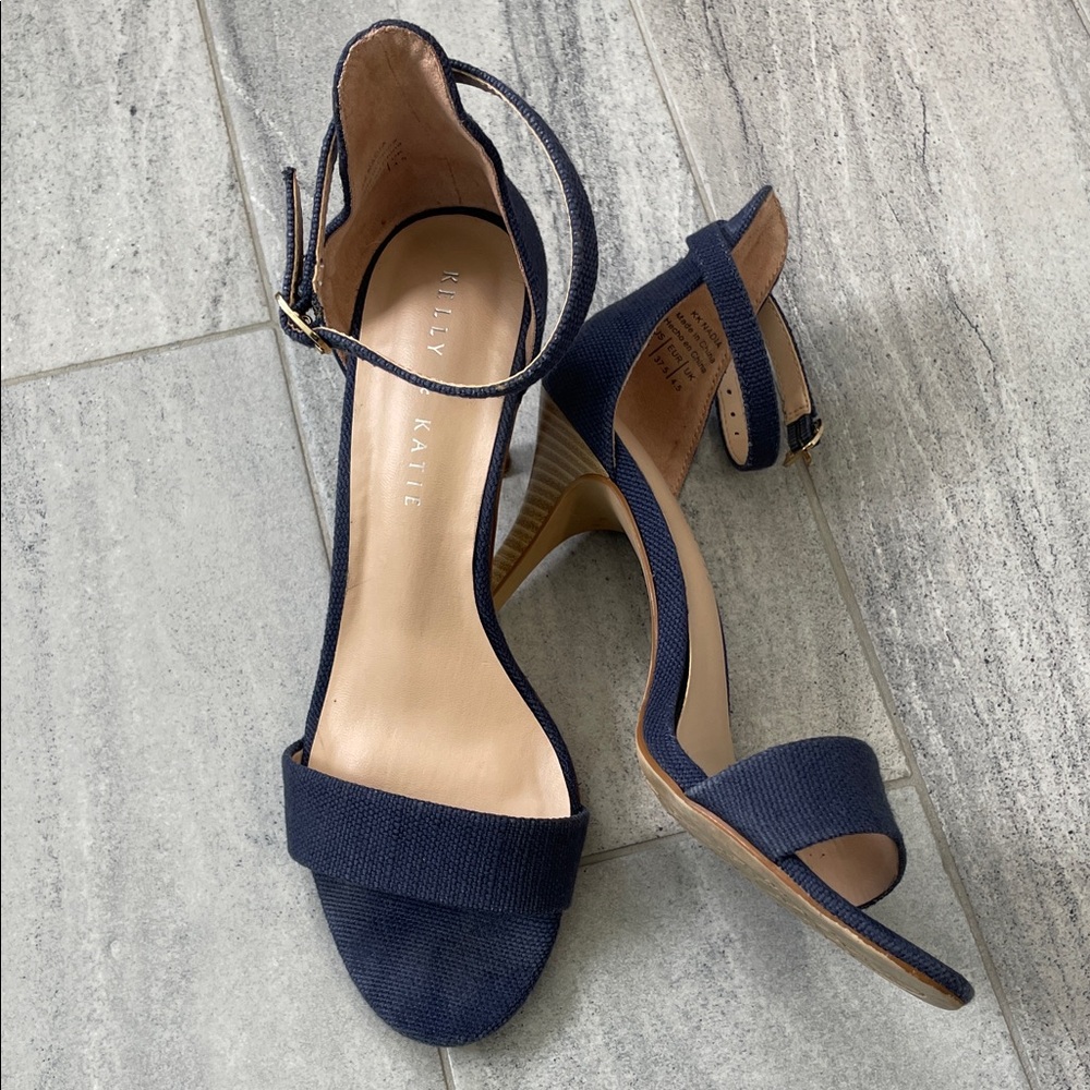 Kelly & Katie Blue Heels